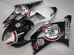Lucky Strike - Red White Black Fairings and Bodywork For 2003-2004 GSX-R1000 #LF3858