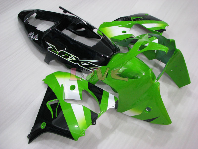 Factory Style - Green Black Fairings and Bodywork For 2002-2003 NINJA ZX-9R #LF3290
