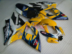Corona MOTUL - Yellow Black Fairings and Bodywork For 2006-2007 GSX-R600 #LF6409