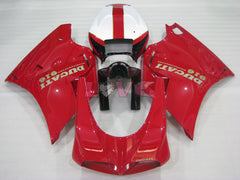 Factory Style - Red White Fairings and Bodywork For 1994-1998 916 #LF3184
