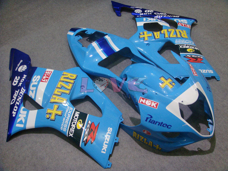 Rizla+ - Blue Fairings and Bodywork For 2003-2004 GSX-R1000 #LF5940