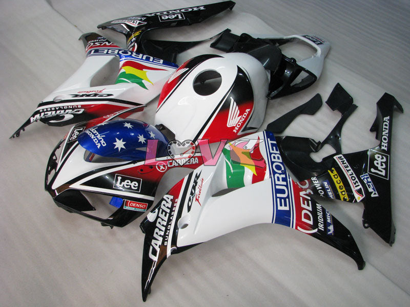 Lee - White Black Fairings and Bodywork For 2006-2007 CBR1000RR #LF7212