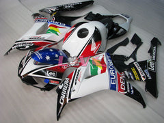 Lee - White Black Fairings and Bodywork For 2006-2007 CBR1000RR #LF7212