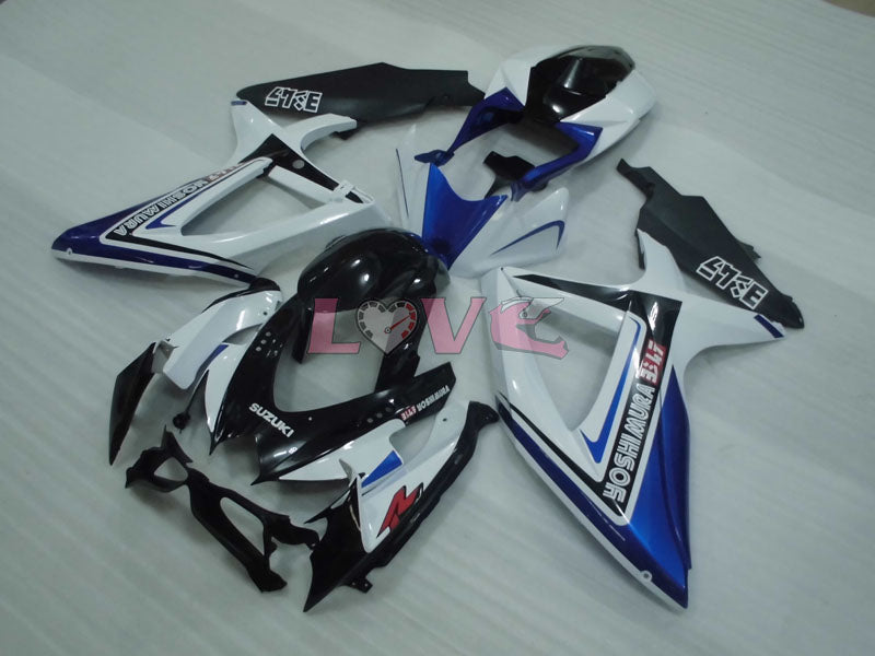 YOSHIMURA - Blue Black Fairings and Bodywork For 2008-2010 GSX-R600 #LF3971