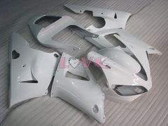 No sticker / decal Factory Style - White Fairings and Bodywork For 2000-2001 YZF-R1 #LF3625
