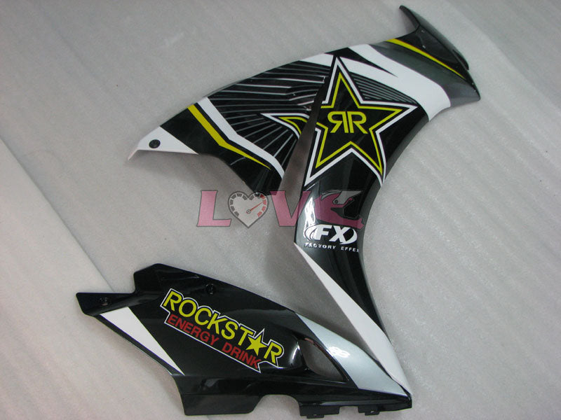 Rockstar - Red Black Fairings and Bodywork For 2012-2016 CBR1000RR #LF4322