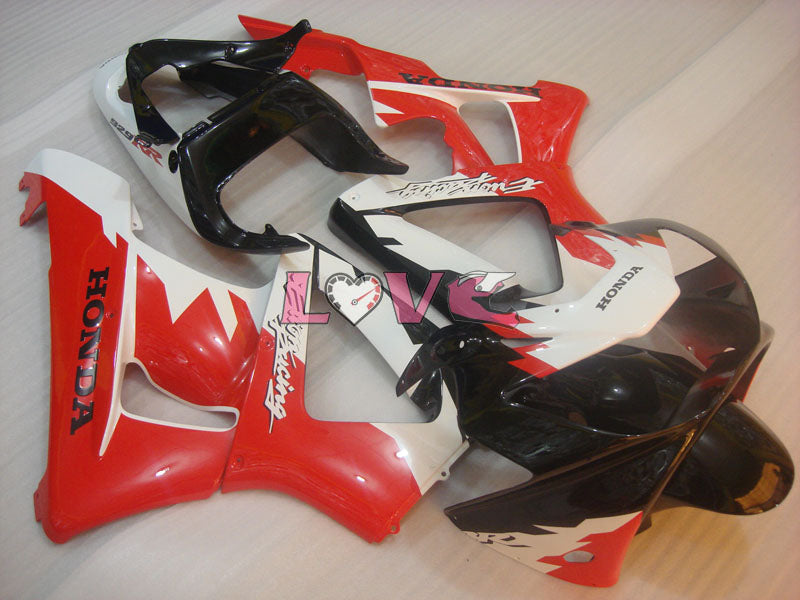 Erion Racing - Red Black Fairings and Bodywork For 2000-2001 CBR929RR #LF5229