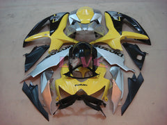Factory Style - Yellow Silver Fairings and Bodywork For 2008-2010 GSX-R750 #LF3897