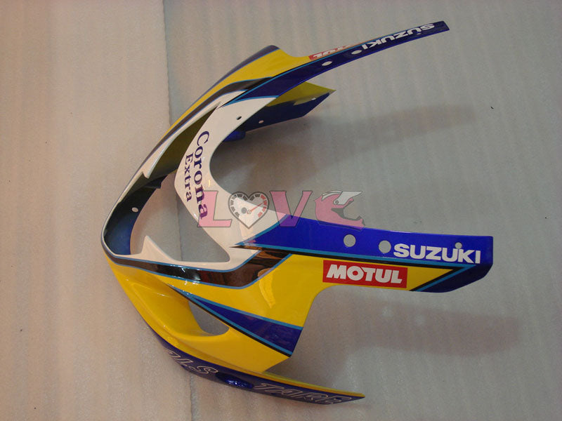 Corona - Yellow Blue Fairings and Bodywork For 2004-2005 GSX-R750 #LF6597