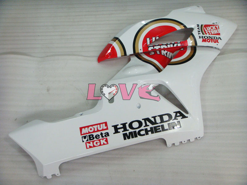 Lucky Strike - Red White Fairings and Bodywork For 2004-2005 CBR1000RR #LF7321