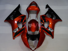 Factory Style - Orange Black Fairings and Bodywork For 2003-2004 GSX-R1000 #LF3851
