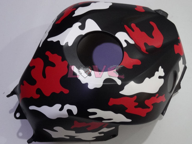 Customize - Red White Black Fairings and Bodywork For 2013-2016 CBR600RR #LF4419