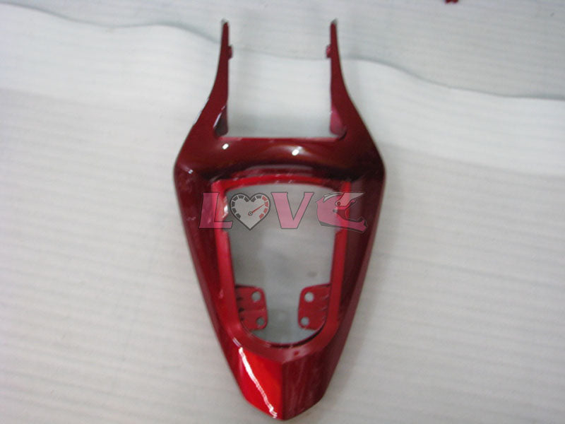 Flame - Red Black Fairings and Bodywork For 2003-2004 GSX-R1000 #LF6026