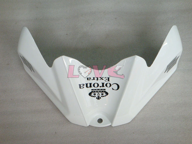 Corona - White Black Fairings and Bodywork For 2008-2010 GSX-R600 #LF3945