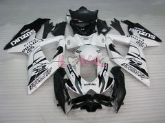 Corona - White Black Fairings and Bodywork For 2008-2010 GSX-R600 #LF3947