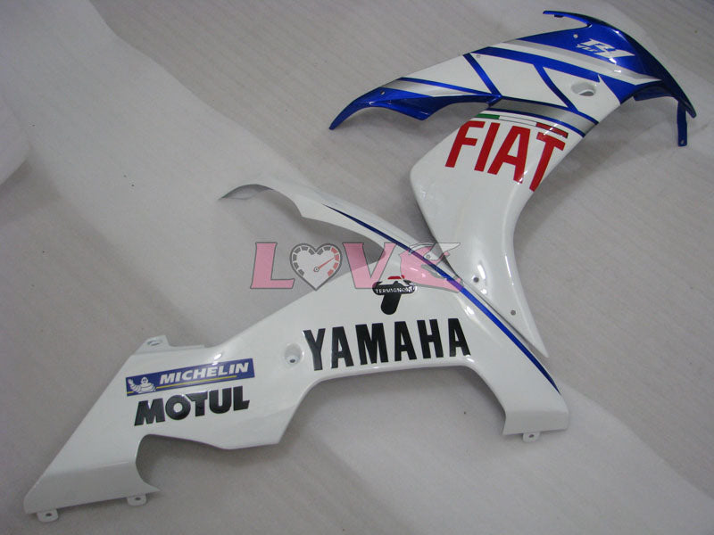 FIAT MOTUL - Blue White Fairings and Bodywork For 2004-2006 YZF-R1 #LF7008
