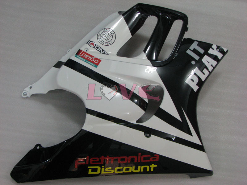 PlayBoy - White Black Fairings and Bodywork For 1995-1996 CBR600F3 #LF4532