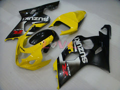 Factory Style - Yellow Black Fairings and Bodywork For 2004-2005 GSX-R600 #LF4101
