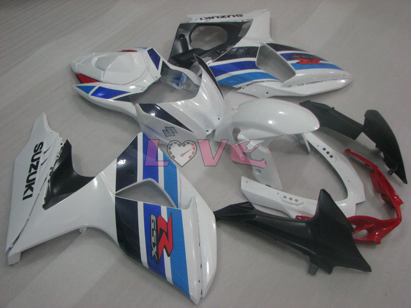 Factory Style - Red White Black Fairings and Bodywork For 2009-2016 GSX-R1000 #LF4607