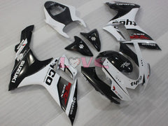 Factory Style - White Black Fairings and Bodywork For 2011-2026 GSX-R600 #LF4742