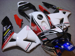 Lee - Red White Fairings and Bodywork For 2003-2004 CBR600RR #LF5388