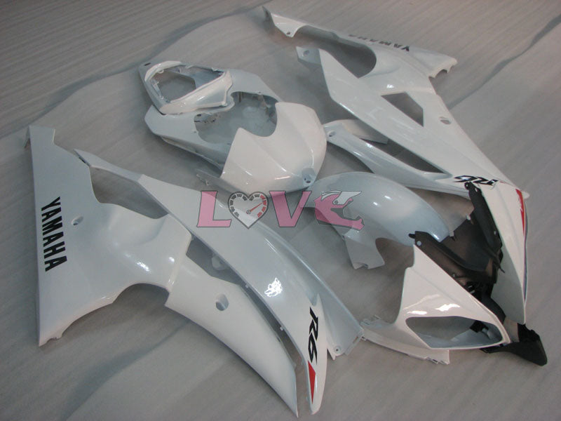 Factory Style - White Fairings and Bodywork For 2008-2016 YZF-R6 #LF3407
