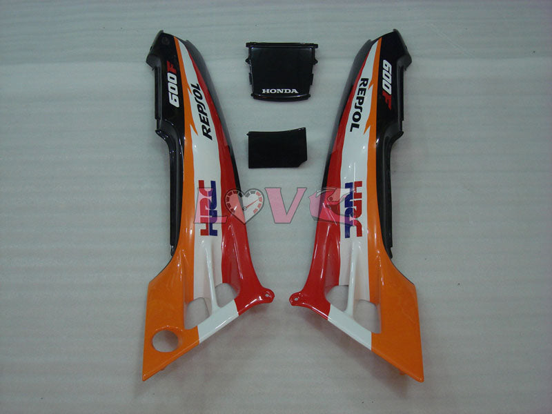 Repsol - Orange Black Fairings and Bodywork For 1991-1994 CBR600F2 #LF4842