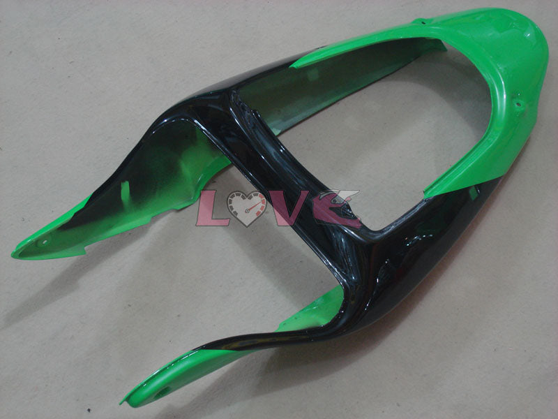 Factory Style - Green White Fairings and Bodywork For 2000-2002 NINJA ZX-6R #LF6166