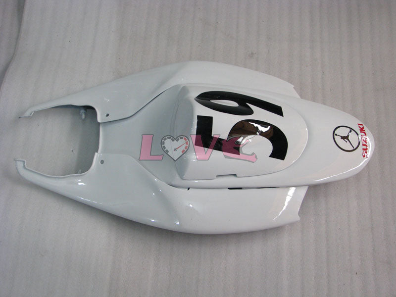 Jordan - Red White Fairings and Bodywork For 2006-2007 GSX-R600 #LF6347