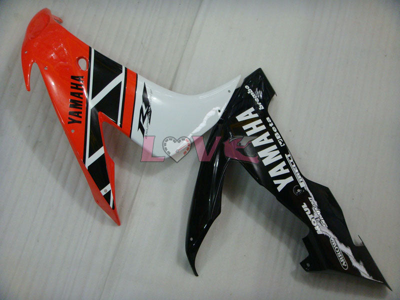 MOTUL - Orange White Black Fairings and Bodywork For 2004-2006 YZF-R1 #LF3716