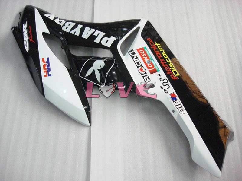 PlayBoy - White Black Fairings and Bodywork For 2004-2005 CBR1000RR #LF7306