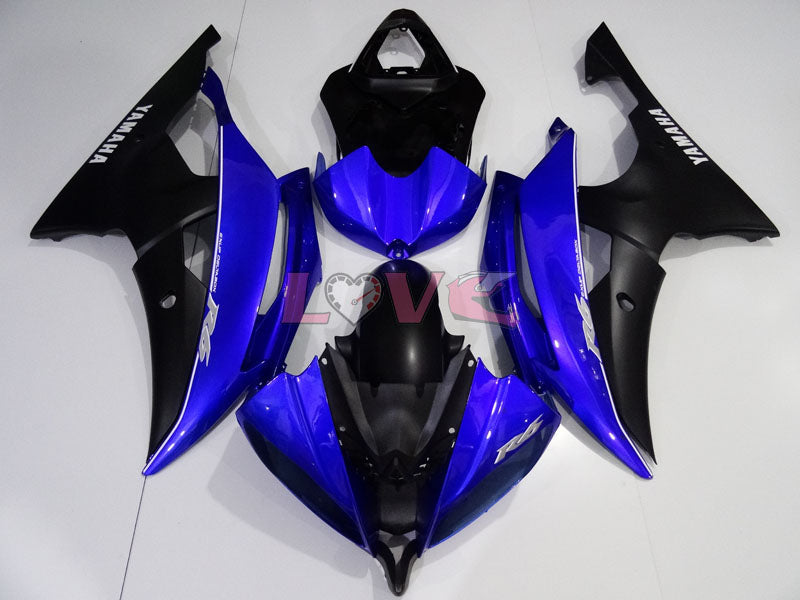 Factory Style - Blue Black Fairings and Bodywork For 2008-2016 YZF-R6 #LF3393