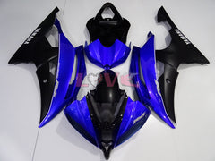 Factory Style - Blue Black Fairings and Bodywork For 2008-2016 YZF-R6 #LF3393