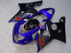 Factory Style - Blue Black Fairings and Bodywork For 2004-2005 GSX-R750 #LF4074
