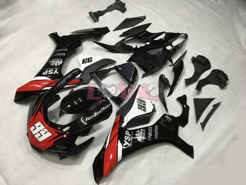 Others - Red Black Fairings and Bodywork For 2015-2019 YZF-R1 #LF7817