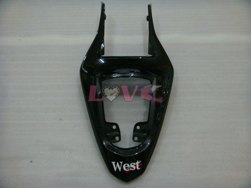 West - White Black Fairings and Bodywork For 2003-2004 GSX-R1000 #LF5936