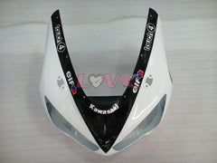 Monster - White Black Fairings and Bodywork For 2005-2006 NINJA ZX-6R #LF3306