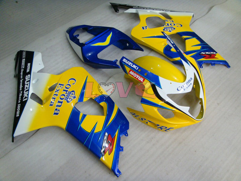 Corona - Blue White Fairings and Bodywork For 2004-2005 GSX-R750 #LF6600