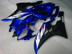 Factory Style - Blue Black Matte Fairings and Bodywork For 2006-2007 YZF-R6 #LF6879