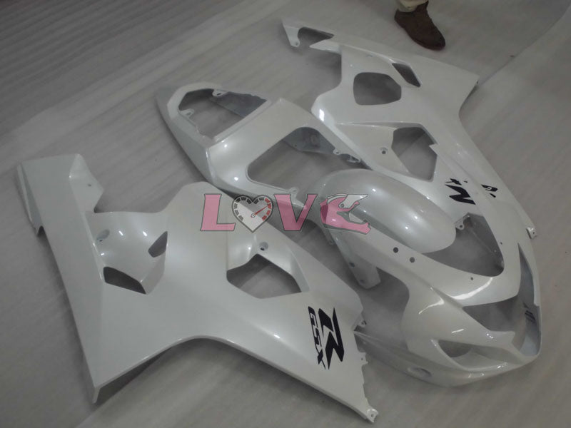 Factory Style - White Fairings and Bodywork For 2004-2005 GSX-R600 #LF4119