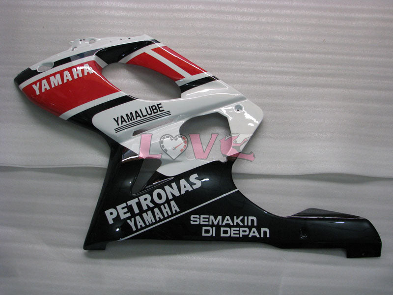 PETRONAS - Red White Black Fairings and Bodywork For 1997-2007 YZF600R #LF7948