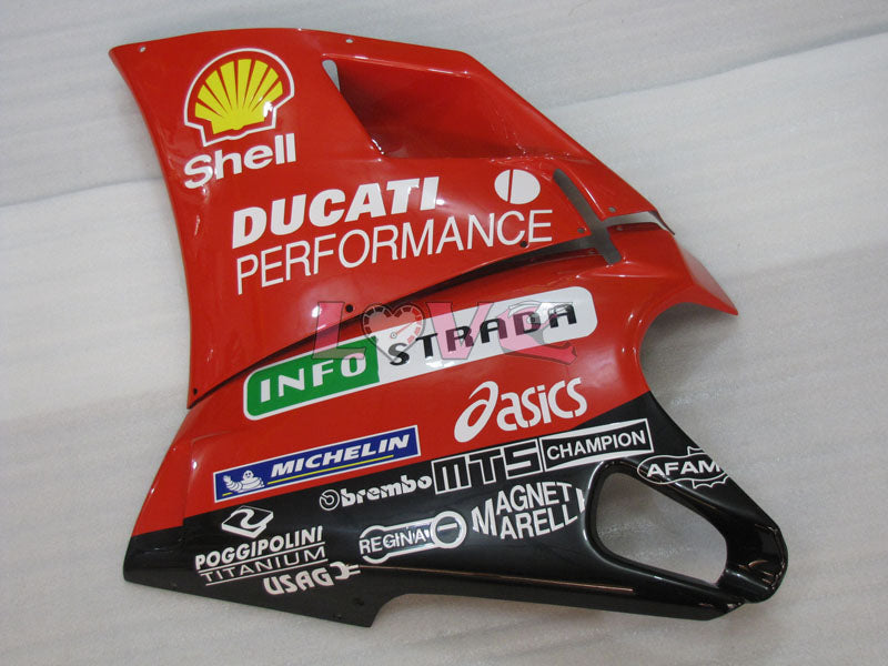 Performance - Red Black Fairings and Bodywork For 1994-2002 748 #LF3198