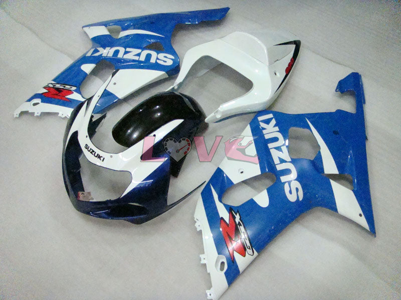 Factory Style - Blue White Black Fairings and Bodywork For 2000-2002 GSX-R1000 #LF4162