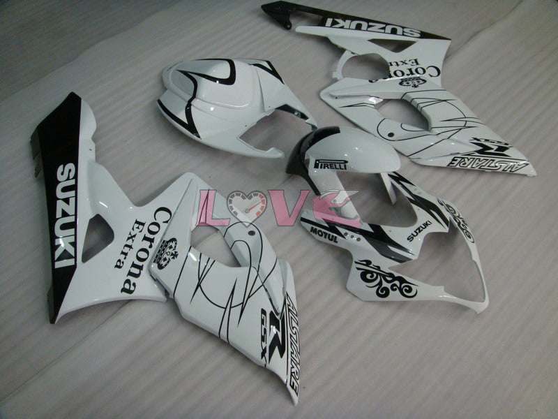 Corona MOTUL - White Black Fairings and Bodywork For 2005-2006 GSX-R1000 #LF5918