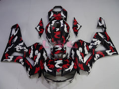 Customize - Red White Black Fairings and Bodywork For 2013-2016 CBR600RR #LF4419