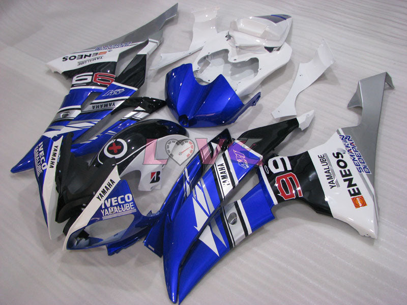 ENEOS - Blue White Black Fairings and Bodywork For 2008-2016 YZF-R6 #LF3429
