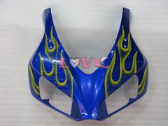 Flame - Yellow Blue Fairings and Bodywork For 2006-2007 CBR1000RR #LF7226