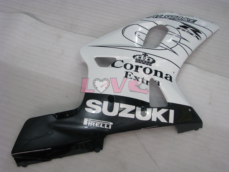 Corona - White Black Fairings and Bodywork For 2000-2003 GSX-R750 #LF6807