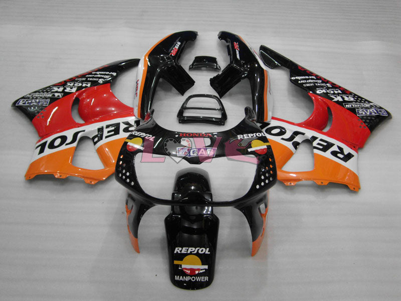 Repsol - Black Fairings and Bodywork For 1994-1995 CBR900RR #LF3012