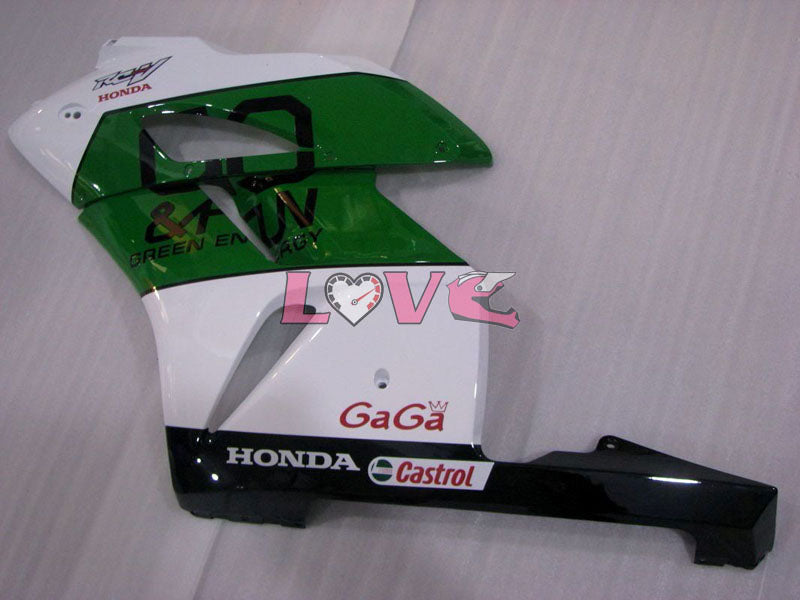 GO&FUN - Green White Fairings and Bodywork For 2004-2005 CBR1000RR #LF4407
